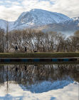 Walking the dog beneath Ben Nevis