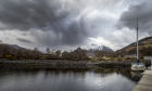 Stormy sky at Glencoe